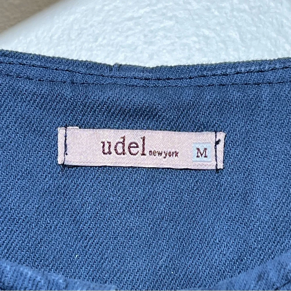 Ombré Denim Midi Parachute‎ Dress